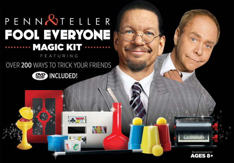 PENN & TELLER MAGIC KIT (Fool Everybody) Magic Every Month